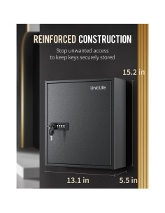 Gabinete de Llaves Uniclife 60 Llaves con Combinación y Llave 2