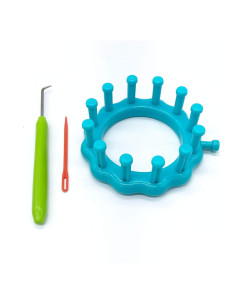 Kit de Telar Redondo Wayion 9 cm para Niños - Manualidades DIY