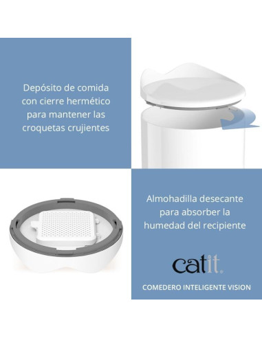 Comedero Inteligente Catit PIXI Vision con Cámara HD