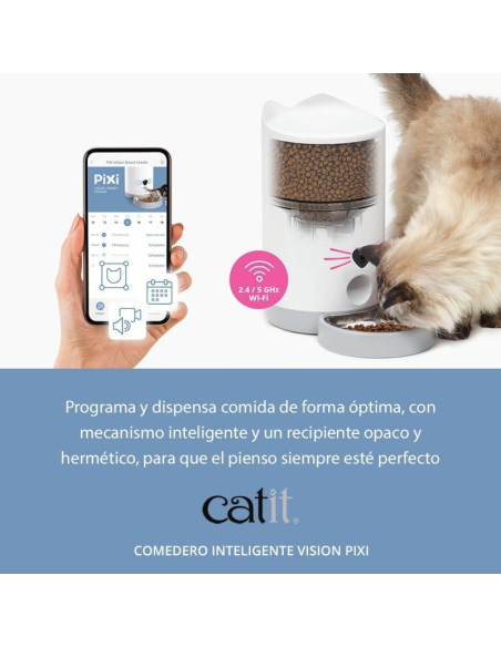 Comedero Inteligente Catit PIXI Vision con Cámara HD