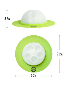 Tazón Interactivo para Gatos Franklin - Alimentador Lento 18.3cm 2