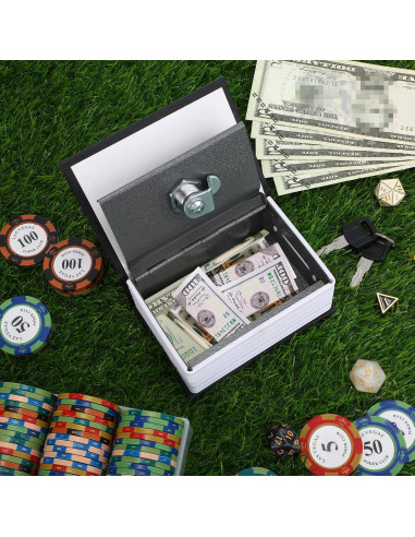 Caja Metálica Portátil Havawish para Ahorro de Dinero 11.5x8.5cm