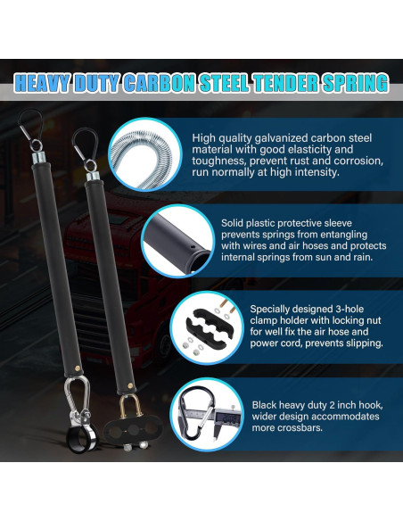 Kit de Líneas de Aire 12FT Boeray para Camiones Semi 3 en 1