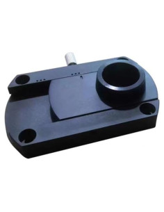 Base de brazo de conversión SME 14mm para tocadiscos Silve Negro