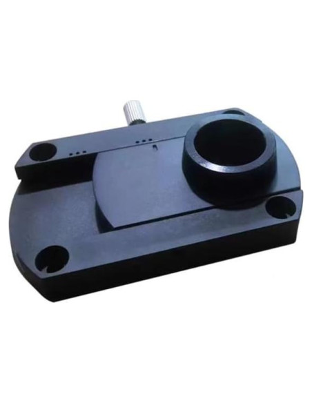 Base de brazo de conversión SME 14mm para tocadiscos Silve Negro