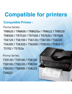 Cartucho de tinta compatible Canon 280XXL 281XXL 5 unidades 2