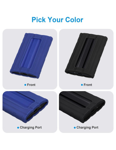 Funda de Silicona Lacdo para SSD Samsung T7 Shield 1TB/2TB/4TB