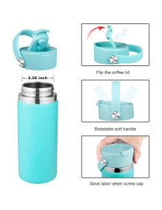 Tapa de Reemplazo FLORAPELL para Hydro Flask Boca Ancha 12-40 oz 2