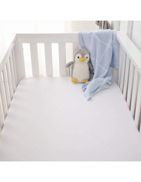 Juego de Sábanas de Cuna Belsden 3 Piezas Microfibra Suave
