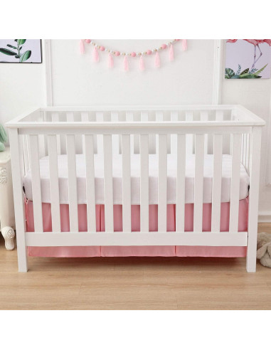 Juego de Sábanas de Cuna Belsden 3 Piezas Microfibra Suave