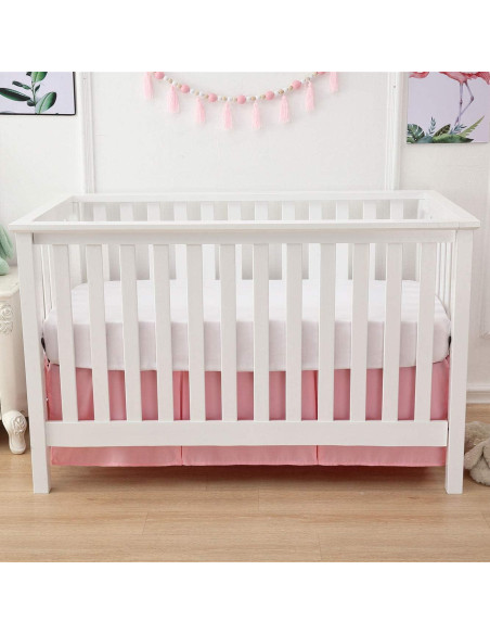 Juego de Sábanas de Cuna Belsden 3 Piezas Microfibra Suave