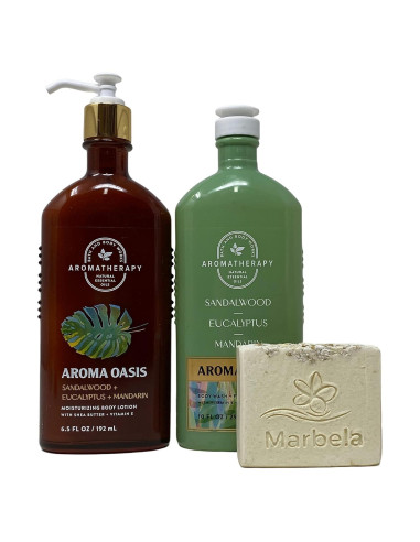 Conjunto de Aromaterapia Bath & Body Works - Jabón y Loción