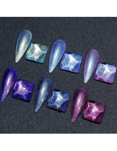 Set de Esmalte de Uñas en Gel Brillante MIZHSE - 6 Colores 2