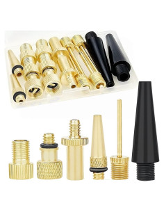 Kit de Adaptadores de Válvula PinbWD para Bicicleta y Balones