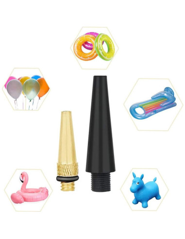 Kit de Adaptadores de Válvula PinbWD para Bicicleta y Balones