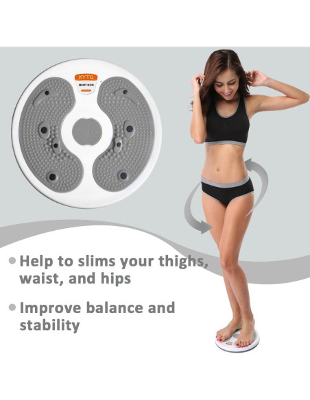Disco Giratorio KYTO para Cintura con Masaje 35.56 cm