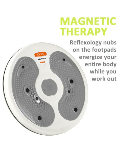 Disco Giratorio KYTO para Cintura con Masaje 35.56 cm