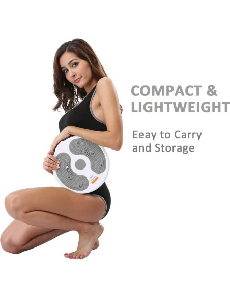 Disco Giratorio KYTO para Cintura con Masaje 35.56 cm