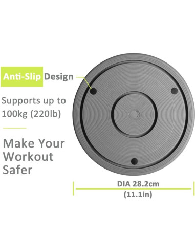Disco Giratorio KYTO para Cintura con Masaje 35.56 cm