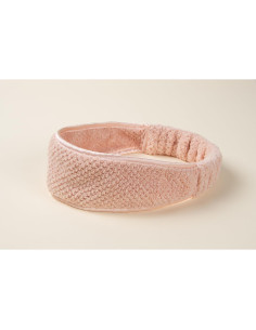 Toalla de Pelo VOLO Hero Rosa Nube + Banda Spa + Scrunchie 2