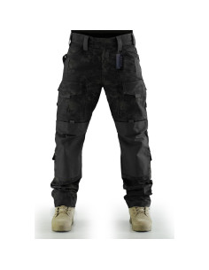 Pantalones Tácticos ZAPT Ripstop Camuflaje Negro XL 2