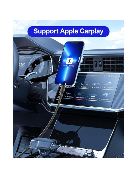 Cable Lightning 4m Metal Trenzado a Prueba de Mordeduras para iPhone