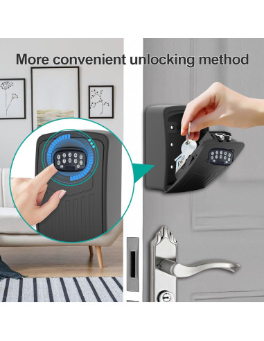 Caja de Llave Inteligente Loccess SMKB2-BTS con WiFi y APP