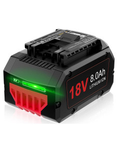 Batería Litio-Ion 18V 8000mAh TenHutt para Bosch