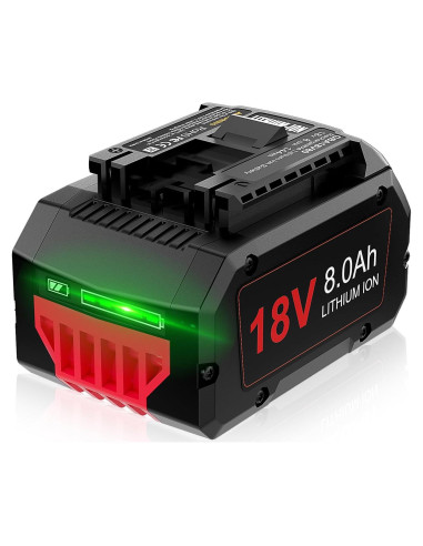 Batería Litio-Ion 18V 8000mAh TenHutt para Bosch