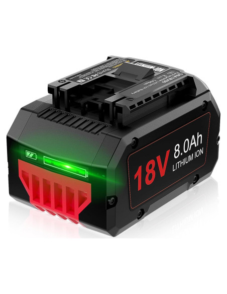 Batería Litio-Ion 18V 8000mAh TenHutt para Bosch