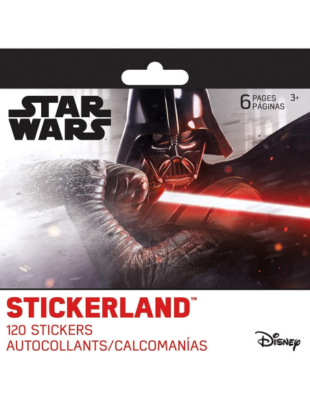 Mochila Preescolar Star Wars 25.4x20.3cm 4 Piezas