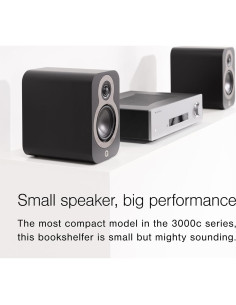 Altavoces Estantería Q Acoustics 3010c 4" 101mm Nogal Claro 2