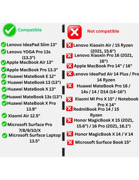 Funda para Laptop KCA_S3 Plata 11-13.3" Impermeable