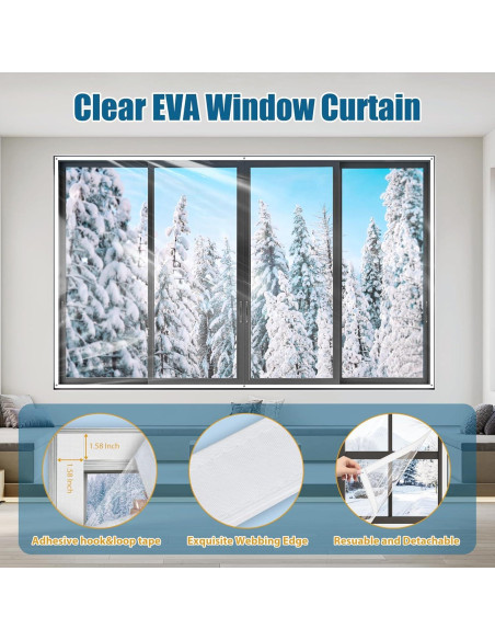 Kit Aislante de Ventana Augblinds 38x62 cm EVA Térmico