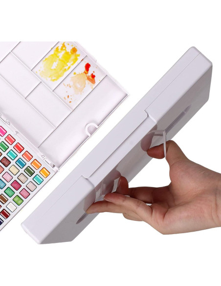 Juego de Pintura Acuarela Gunsamg 120 Colores Multicolores