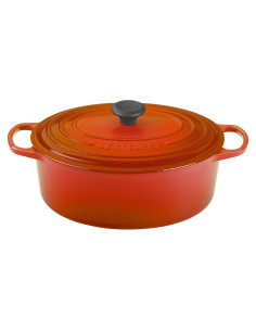 Horno Holandés Ovalado Le Creuset 6.39L Hierro Fundido Llama