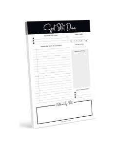 Bloc de Planificación Diaria Bliss Collections 50 Hojas 15x23 cm