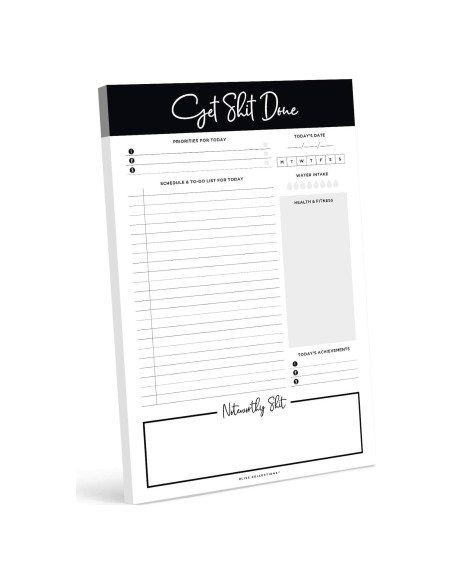 Bloc de Planificación Diaria Bliss Collections 50 Hojas 15x23 cm