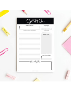 Bloc de Planificación Diaria Bliss Collections 50 Hojas 15x23 cm 2