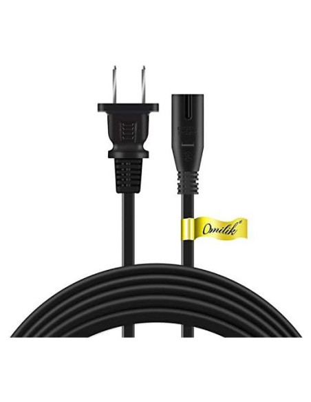 Cable de Alimentación AC 1.5M Omilik UL para Reproductores DVD