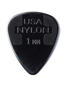 Púas de Guitarra Dunlop Nylon Estándar 1.0mm - Paquete de 12