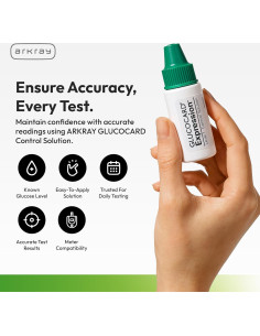 Solución de Control Glucocard Expression Arkray Nivel 1 2.5ml 2