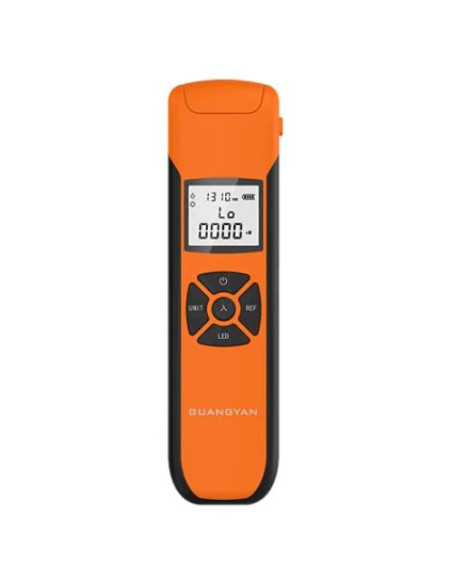 Medidor de Potencia Óptica G-10 -70 a +10 dBm Recargable
