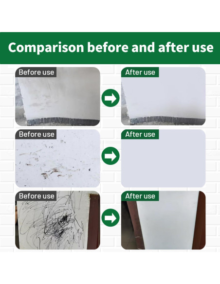 Kit de Pintura de Pared AUOMLVH 500g Blanco, Rodillo 2 en 1