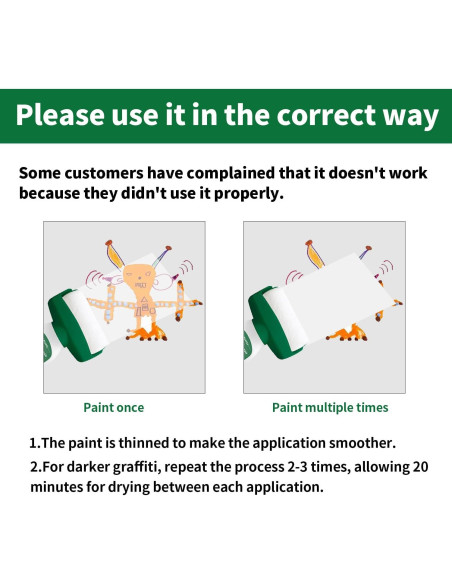 Kit de Pintura de Pared AUOMLVH 500g Blanco, Rodillo 2 en 1