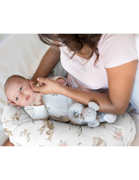 Funda de Almohada de Lactancia Sweet Jojo Designs Floral