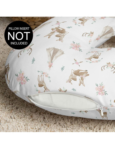 Funda de Almohada de Lactancia Sweet Jojo Designs Floral