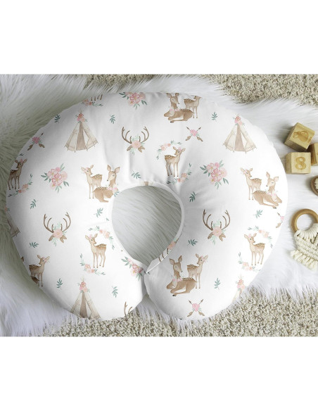 Funda de Almohada de Lactancia Sweet Jojo Designs Floral