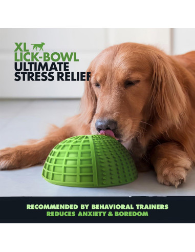 Tazón Lamer Perros Tuff Pupper XL Silicona 21cm 4 Texturas