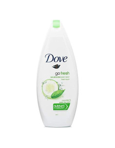 Gel de Ducha Dove Go Fresh Pepino y Té Verde 500ml x4